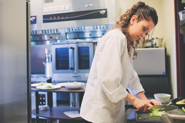 woman chef