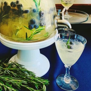 Rosemary-Blueberry-Lemonade