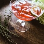 Summer-Thyme Tequila Refresher