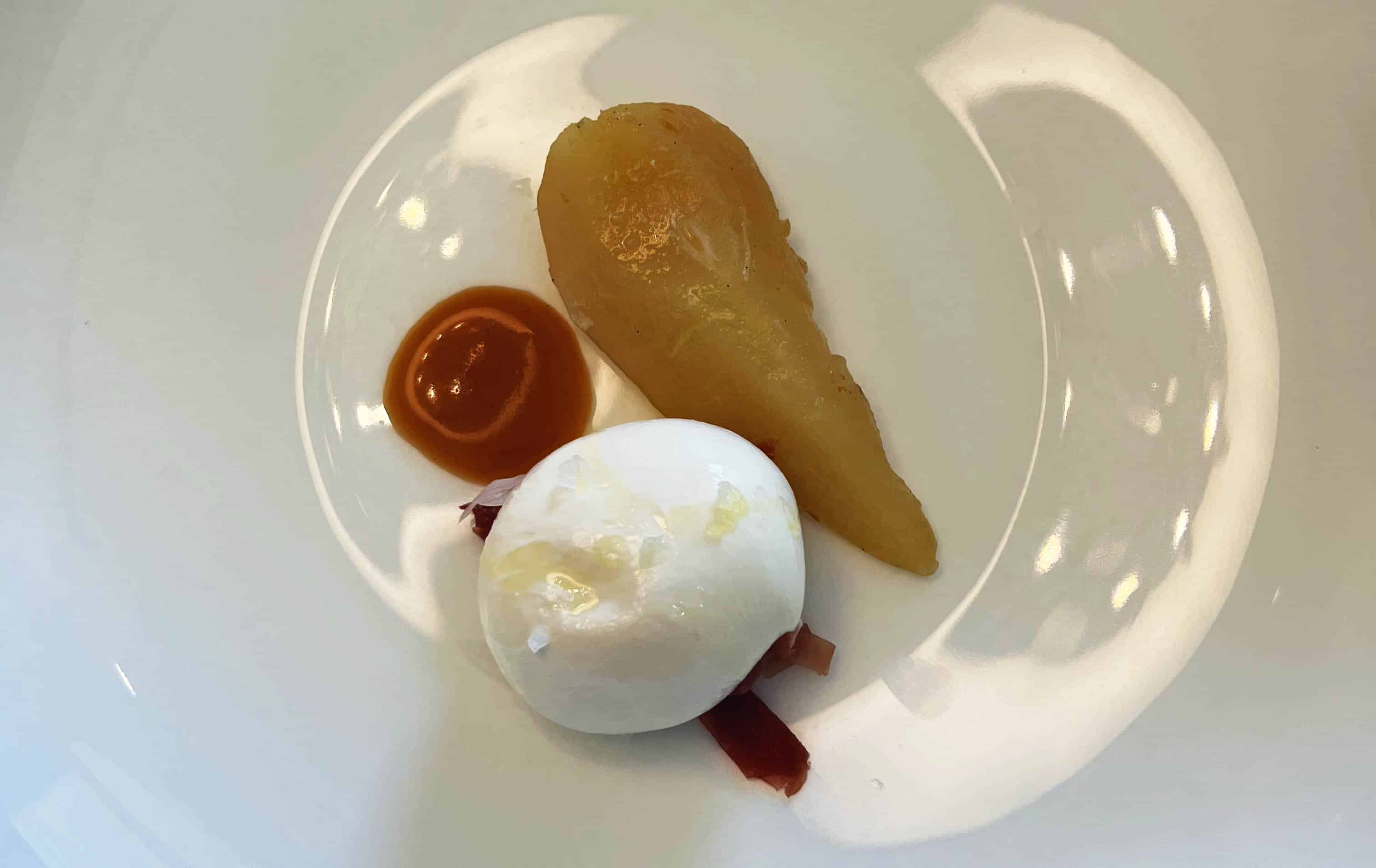 Pear and Honey Burrata