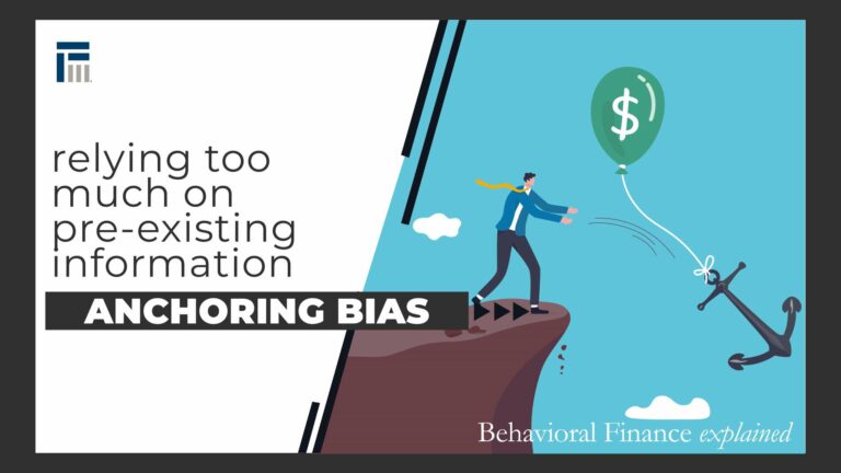 Anchoring bias banner