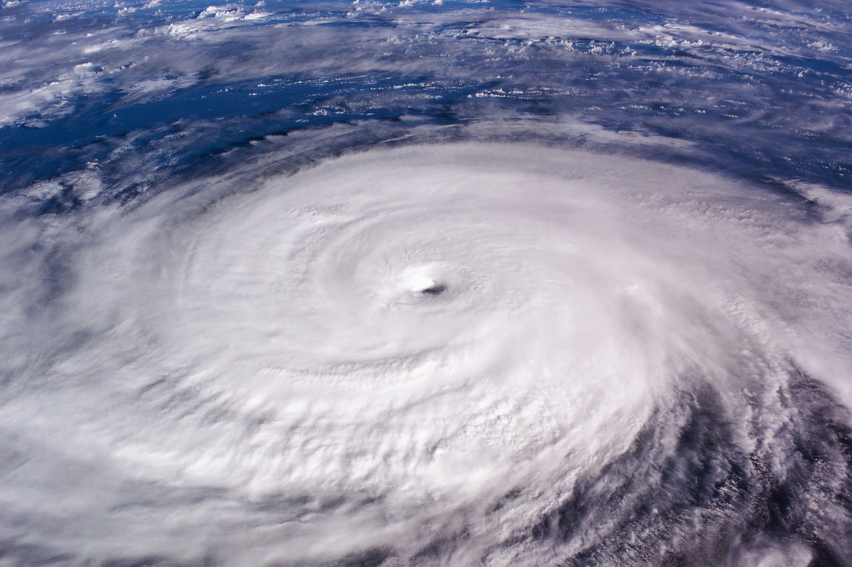 tropical storm, cyclone, hurricane, tornado, over ocean. Weather background. Typhoon, storm, windstorm