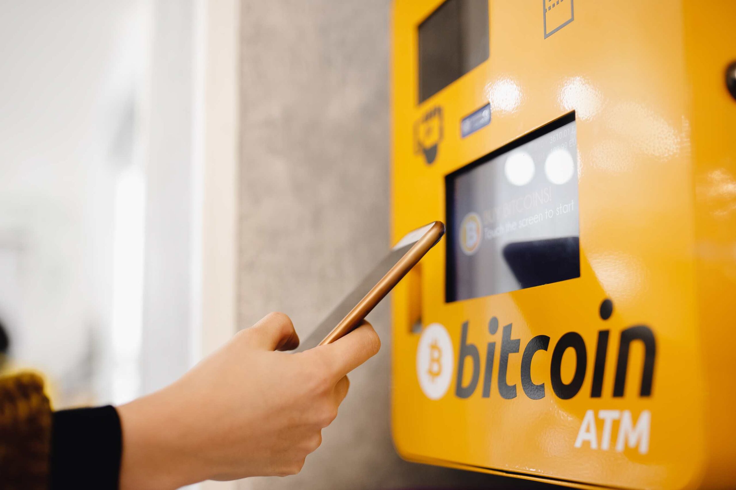 phone scanning bitcoin atm