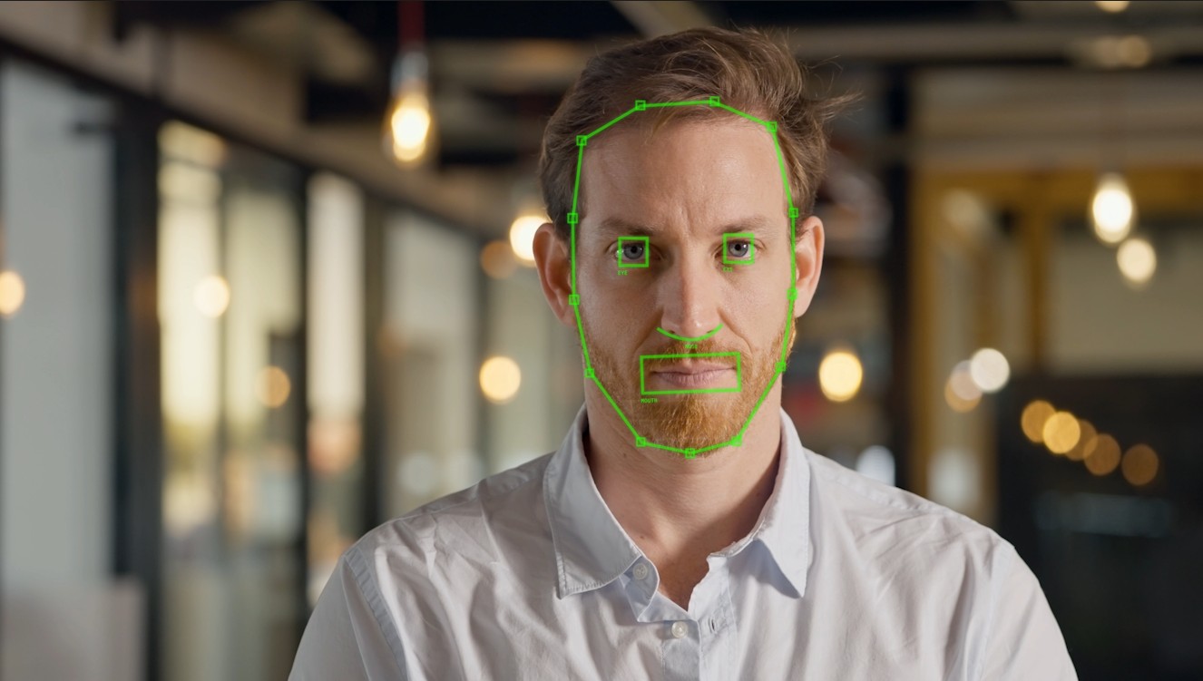 AI Facial Recognition of a Man